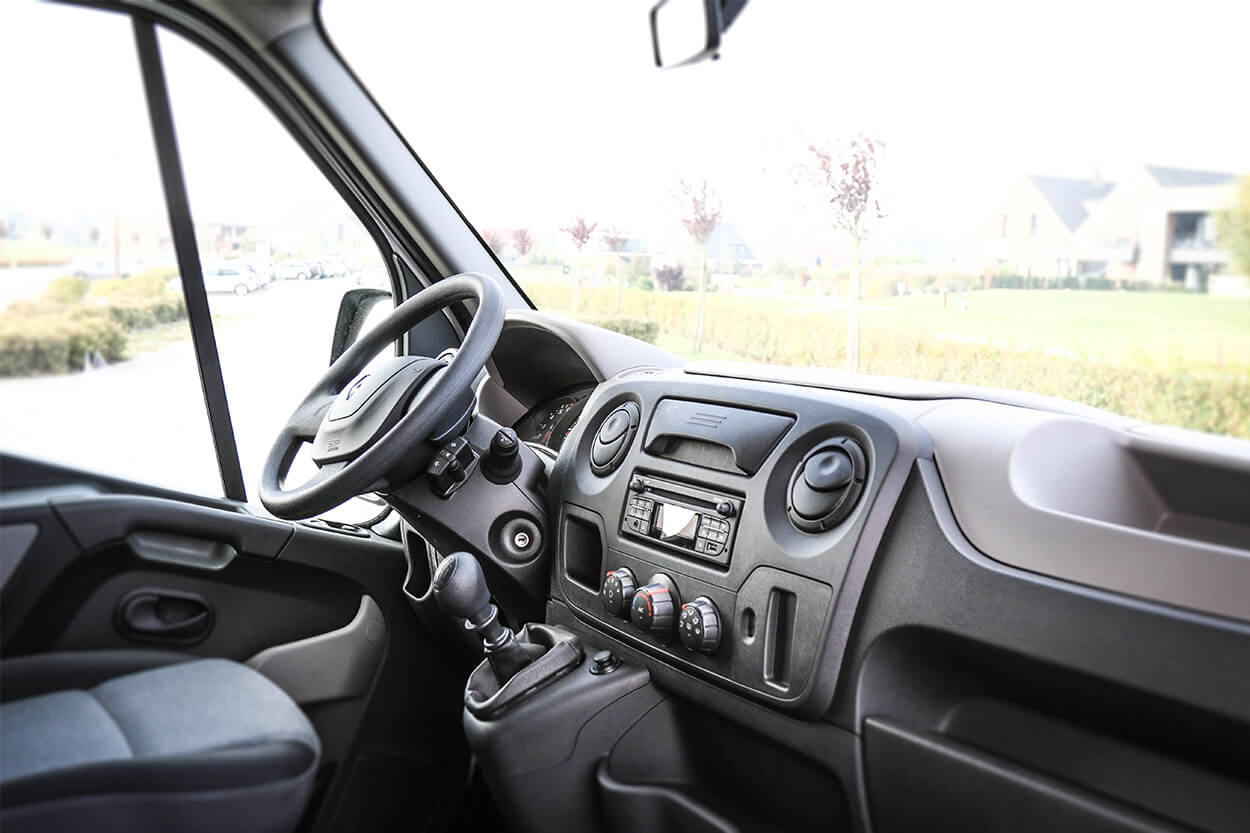 Le Renault Master L2H2 TPMR bénéficie des dernières technologies d&#039;aide à la conduite ou de confort.
