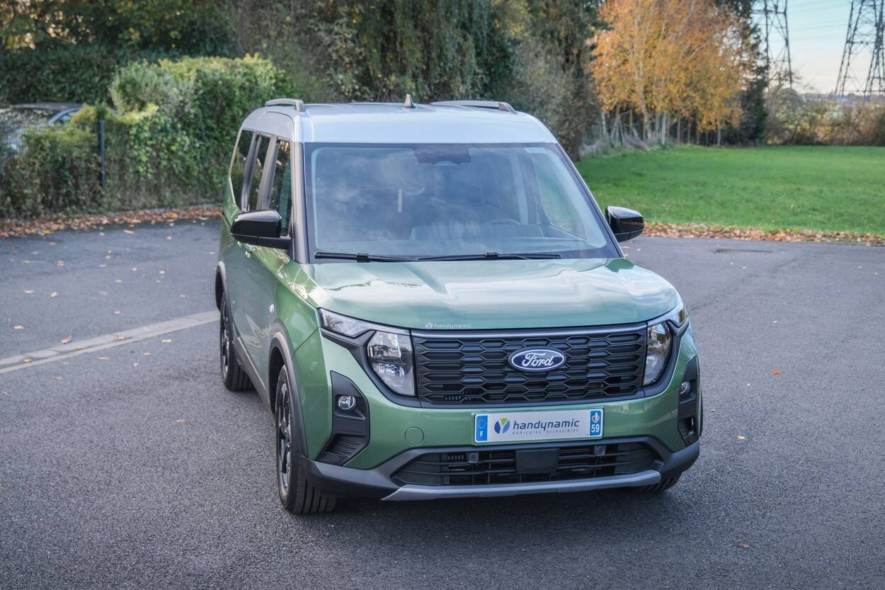 Le design affiché par le Tourneo Courier est résolument moderne