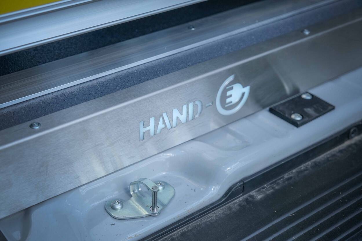 Avec sa motorisation 100 % électrique, le E-Ducato appartient à la gamme Hand-E