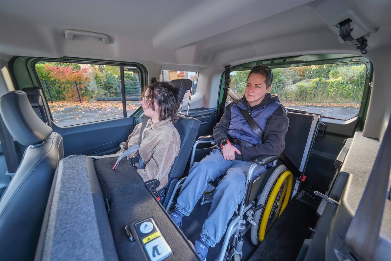 Voyagez avec une personne en situation de handicap à bord tout en conservant 3 places assises