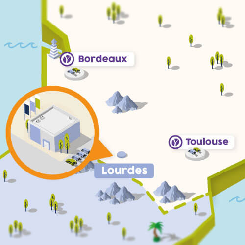 Louez une voiture accessible handicap à Lourdes ou Bordeaux Louez une voiture accessible handicap à Lourdes ou Bordeaux