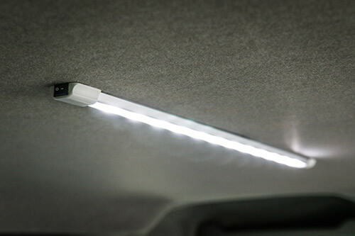 Les éclairages additionnels à LED offrent une belle luminosité ! Les éclairages additionnels à LED offrent une belle luminosité !