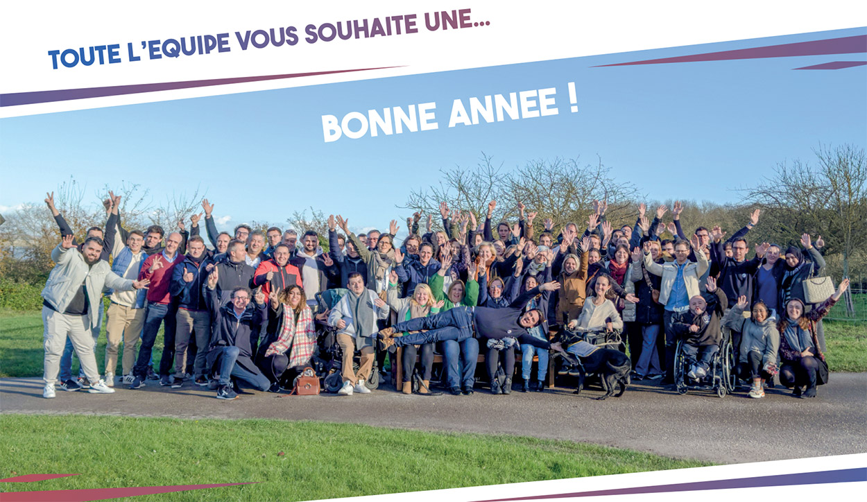 L&#039;équipe Handynamic vous souhaite une bonne et heureuse année 2024 !