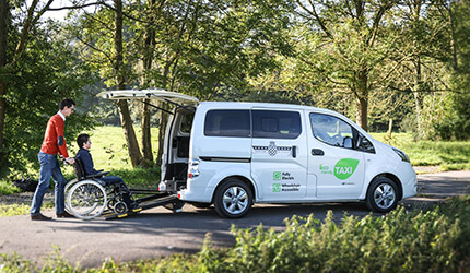 Le Nissan e-NV200 Evalia, un véhicule accessible ET 100% électrique ! Le Nissan e-NV200 Evalia, un véhicule accessible ET 100% électrique !