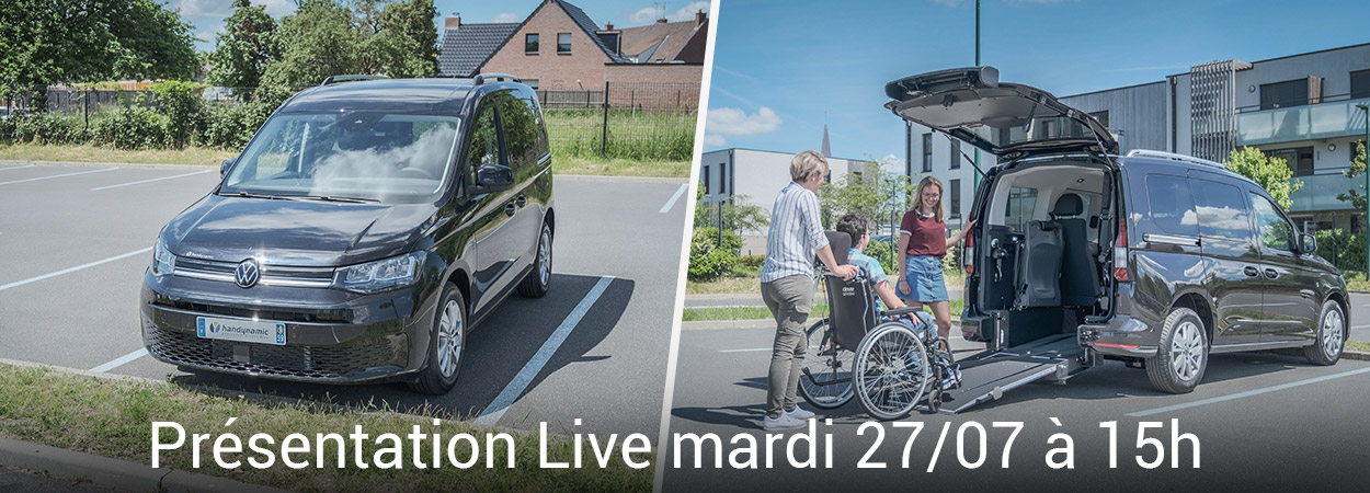 Inscrivez-vous pour participer à la présentation du Nouveau Caddy Xtra HappyAccess en direct ! Inscrivez-vous pour participer à la présentation du Nouveau Caddy Xtra HappyAccess en direct !