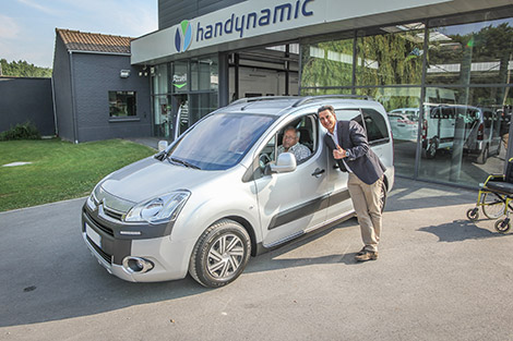 Découvrez le Citroën Berlingo aménagé handicap by Handynamic !