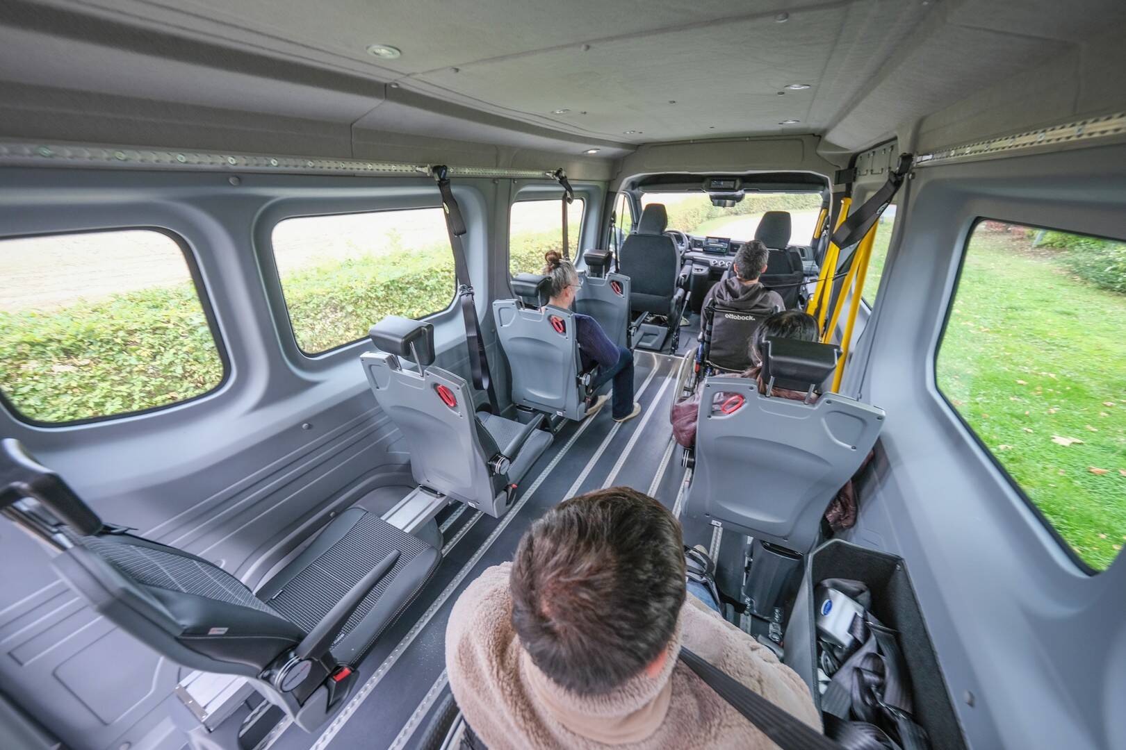 Grâce aux sièges Triflex, vous pouvez transformer l'habitacle selon votre feuille de trajet