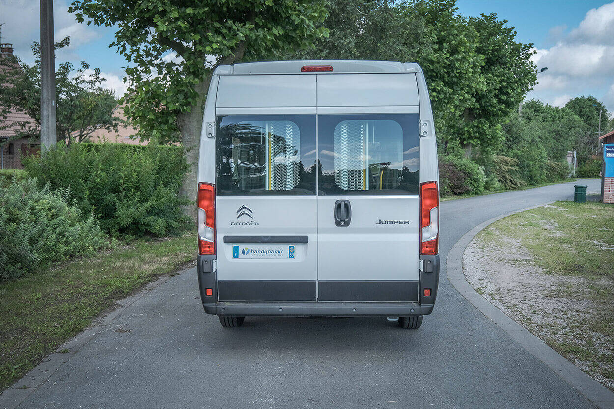 Ce Jumper TPMR a été spécialement conçu pour faciliter les trajets des professionnels du transport de personnes