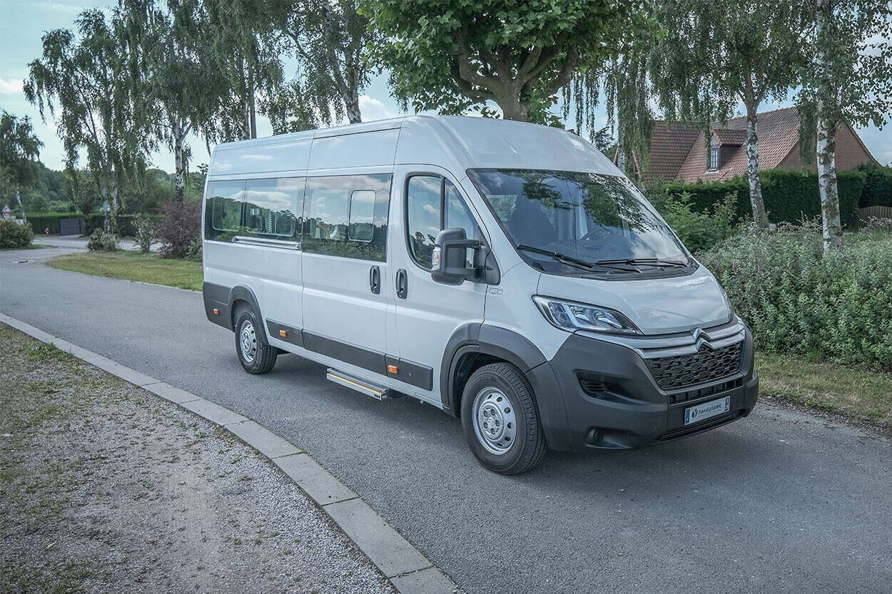 Le Jumper TPMR L4H2 Triflex Easy s'affiche comme l'un des minibus aménagés les plus pratiques du marché !