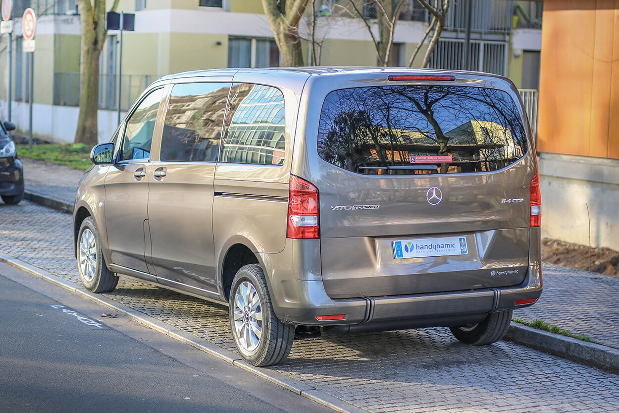 Le Mercedes Vito PremiumAccess représente ce qui se fait de mieux en monospace adapté pour personnes en situation de handicap