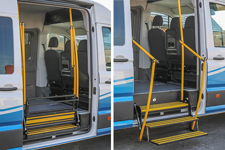 Rassurez vos passagers valides avec le marchepied Step by Step Rassurez vos passagers valides avec le marchepied Step by Step