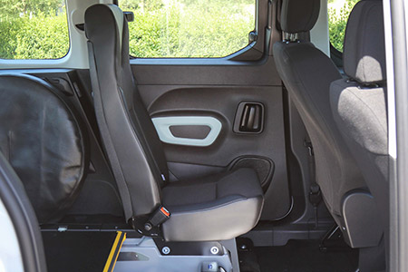 Combien de sièges arrière souhaitez-vous dans votre Peugeot Rifter HappyAccess ? 