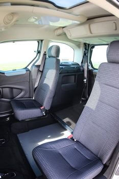 Une configuration au choix avec les sièges arrière amovibles