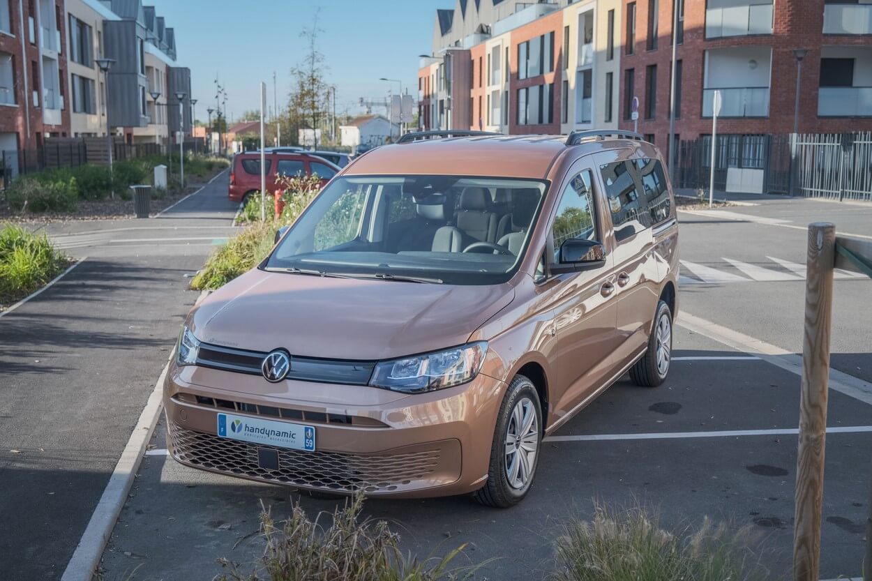 Plus moderne, plus élancé, voici le nouveau Volkswagen Caddy Maxi TPMR !