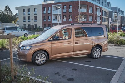 Le Nouveau Caddy Maxi propose un design dans la lignée des berlines Volkswagen