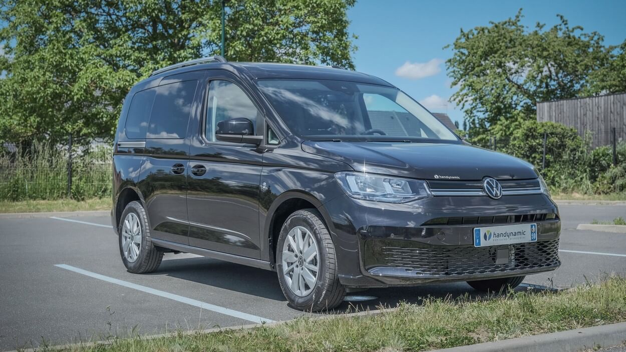 Le Volkswagen Caddy possède tous les traits de la firme allemande