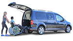 Volkswagen Caddy Maxi aménagé disponible en location