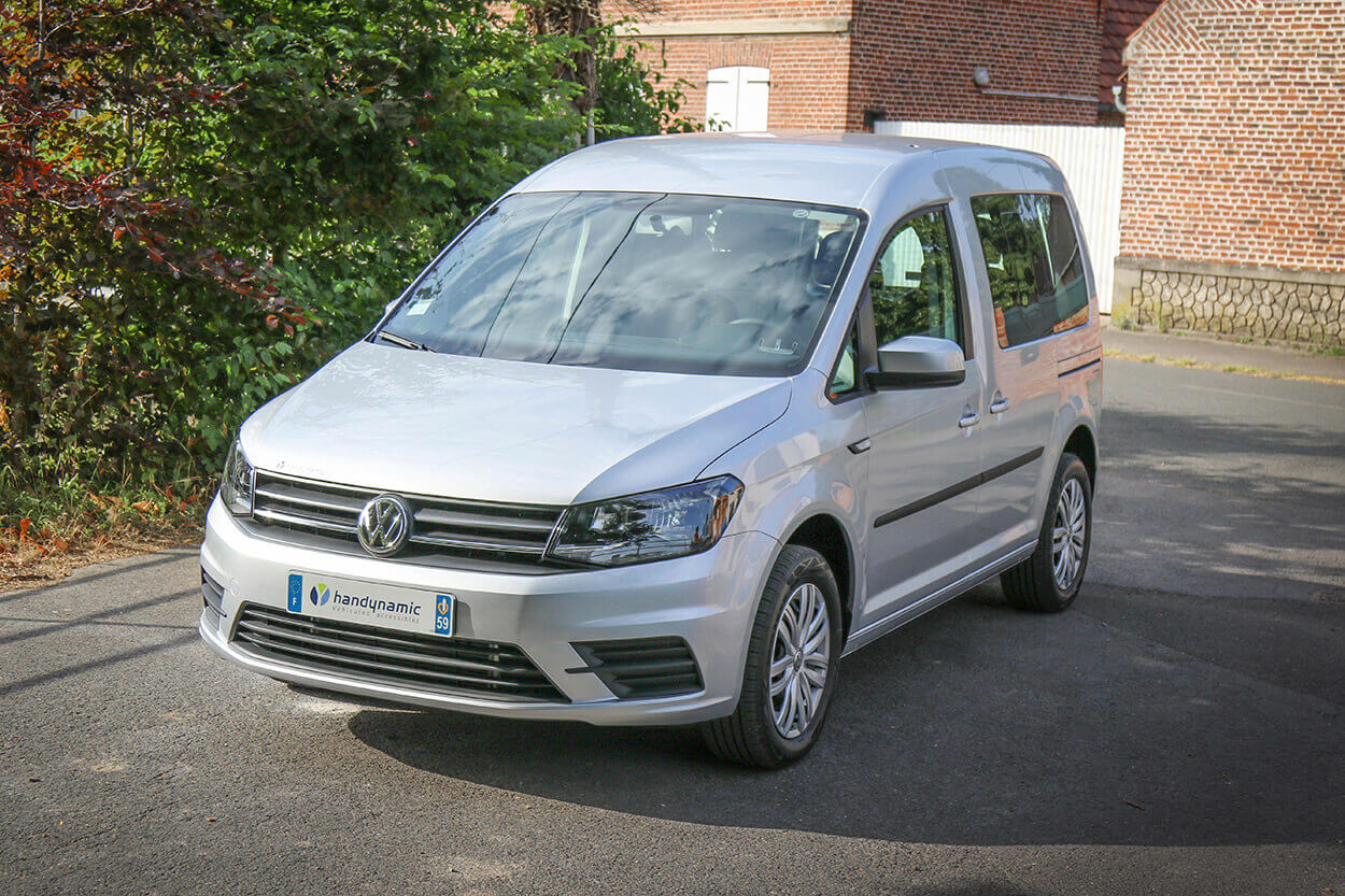 Le Volkswagen Caddy aménagé handicap est une vraie voiture haut de gamme