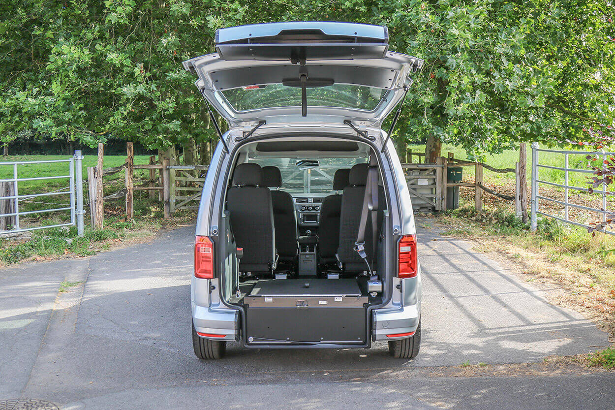 Profitez d&#039;une polyvalence et modularité sans faille avec la rampe HappyAccess du Caddy Xtra
