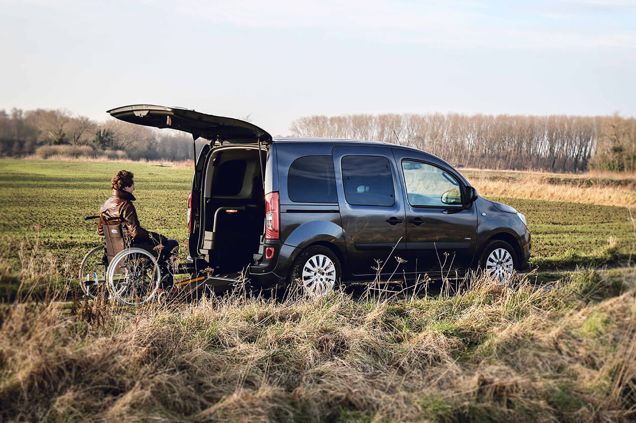 Le Mercedes Citan PremiumAir privilégie le confort de tous les passagers...