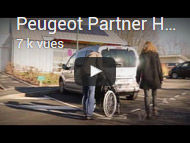 Découvrez le Peugeot Partner HappyAccess en vidéo